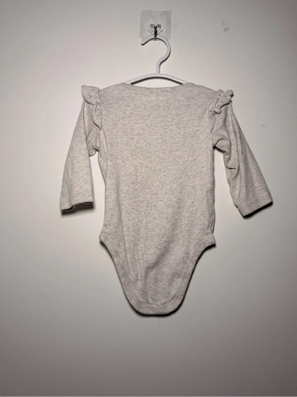I may be little but im pretty awesome long sleeve bow tie babygirl bodysuit  9m